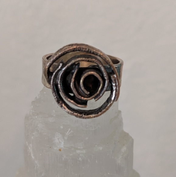 Handmade Jewelry Metal Circular Ring Poshmark